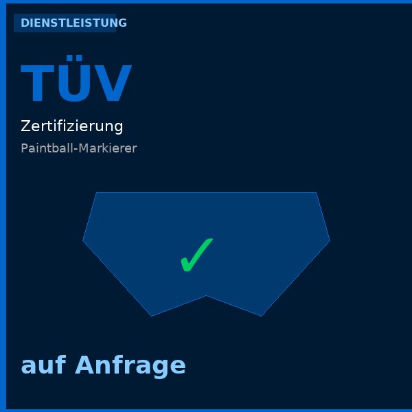 [SVC-TUEV] TÜV Zertifizierung Paintball Marker